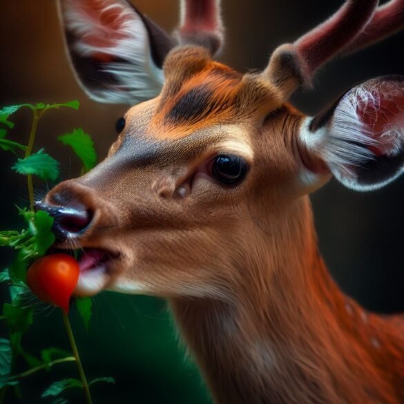 Do Deer Eat Tomato Plants