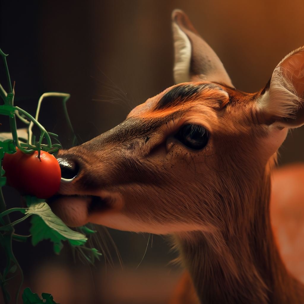 Do Deer Eat Tomato Plants